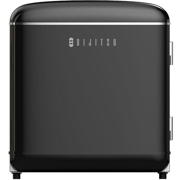 Dijitsu DB80RBL Retro 47 Litre Tek Kapılı Mini Buzdolabı - Siyah - Image 1