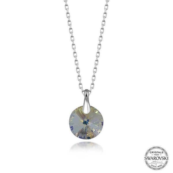 Swarovski Crystal Taşlı Gümüş Kadın Kolye  SL5254 - Image 1