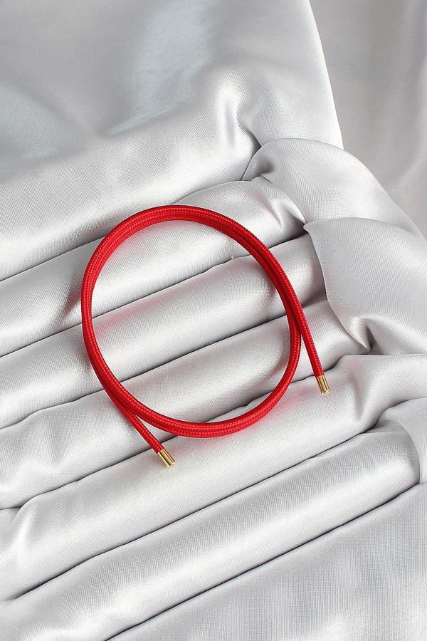 Mıknatıslı Kırmızı Renk Sarmal Kadın Bileklik  SL11915 - Image 1