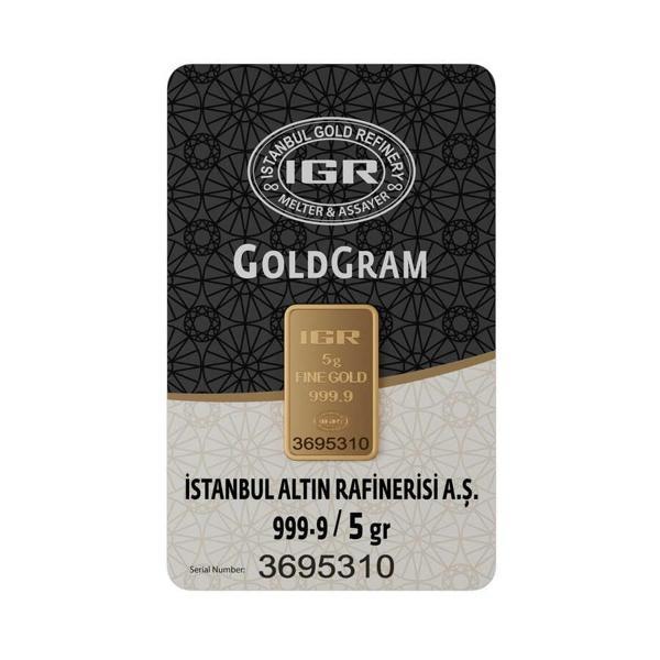 5 gr 999.9 IAR Gram Külçe Altın - Image 1