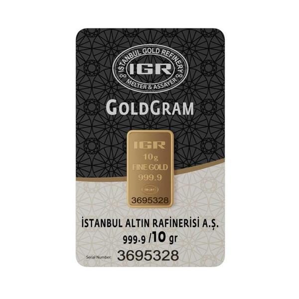 10 gr 999.9 IAR Gram Külçe Altın - Image 1