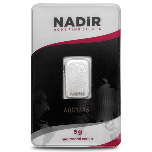 5 Gram Gümüş Külçe - Image 1