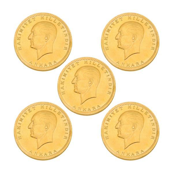 5 Yeni Cumhuriyet Altını - Ata Lira - Image 1