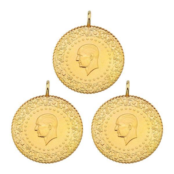 3 Eski Tarihli Çeyrek Altın - Image 1