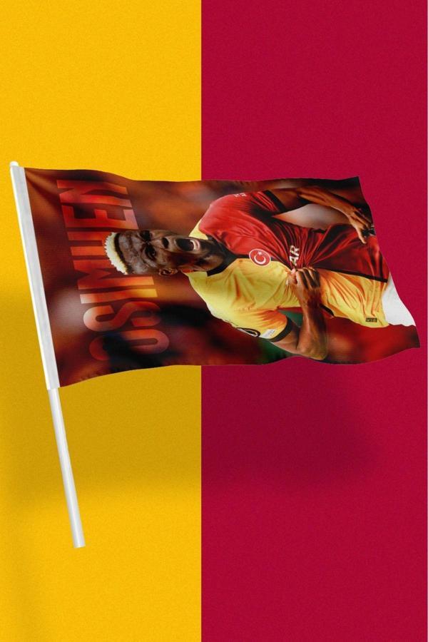 Bizon Reklam Sopalı Taraftar Bayrak (Futbolcu) 50X70 Cm - Image 1
