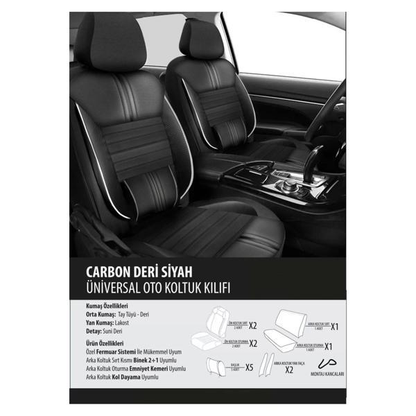 Suzuki Swift  Naz Oto carbon deri siyah - Image 1
