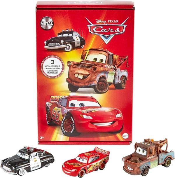 Mattel Disney Pixar Cars Metal 3 lü Set HBW14 - Image 1