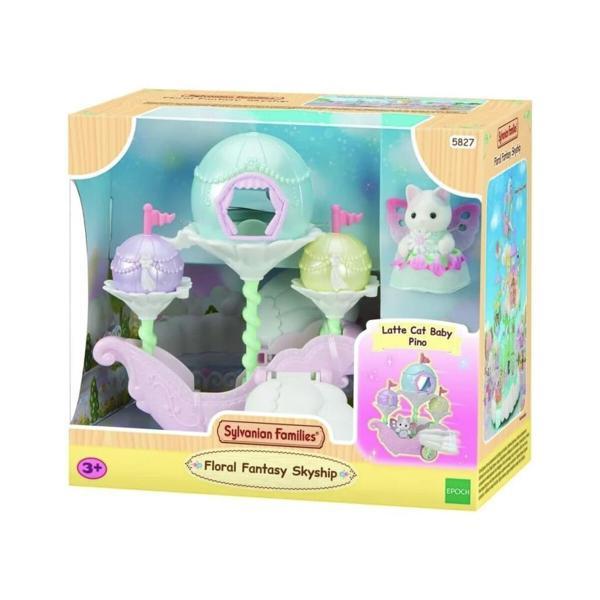 5827 Sylvanian Families Çiçekli Masal Gökyüzü Gemisi +4 yaş - Image 1