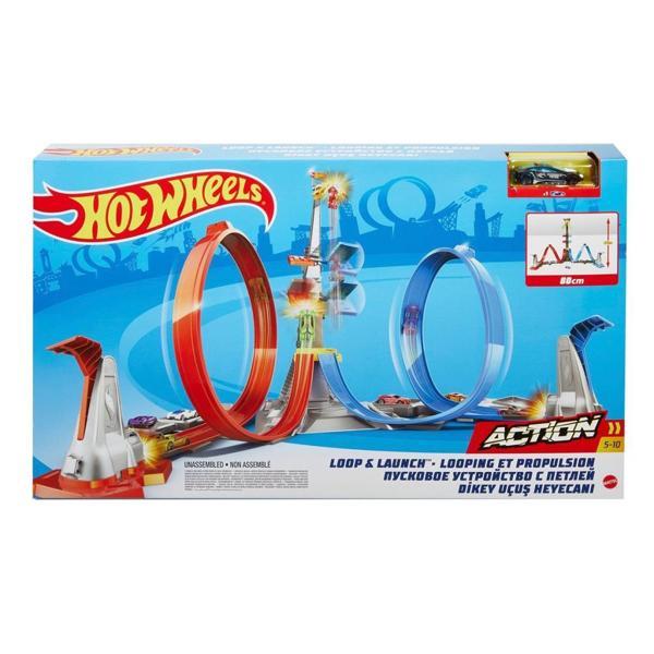 GRW39 Hot Wheels Dikey Uçuş Heyecan Yarış Seti - Image 1