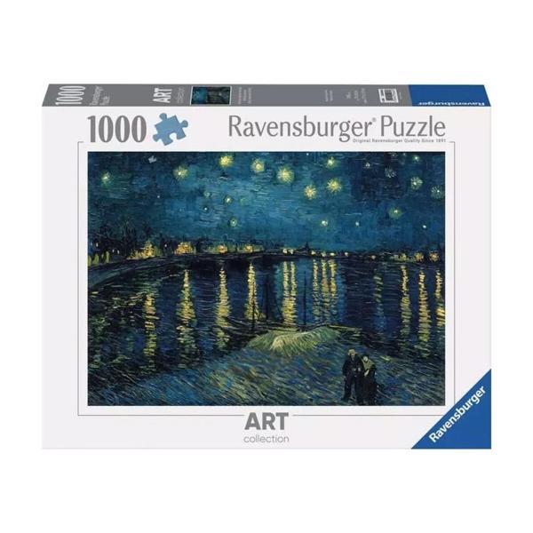 12000064 Van Gogh The Starry Night 1000 parça Ravensburger Puzzle - Image 1