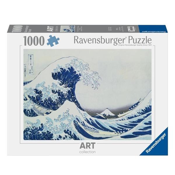 120001072 Kanagawa Dalgası 1000 parça Ravensburger Puzzle - Image 1