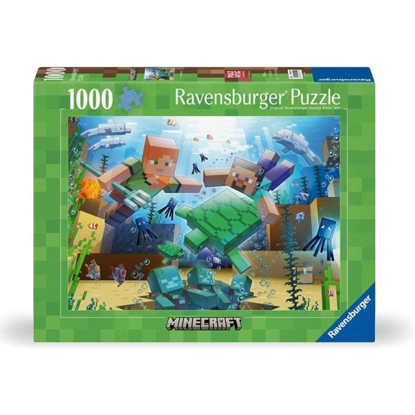 120004219 Minecraft 1000 parça Ravensburger Puzzle - Image 1