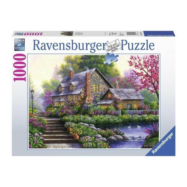 120004646 Romantic Cottage 1000 parça Ravensburger Puzzle - Image 1