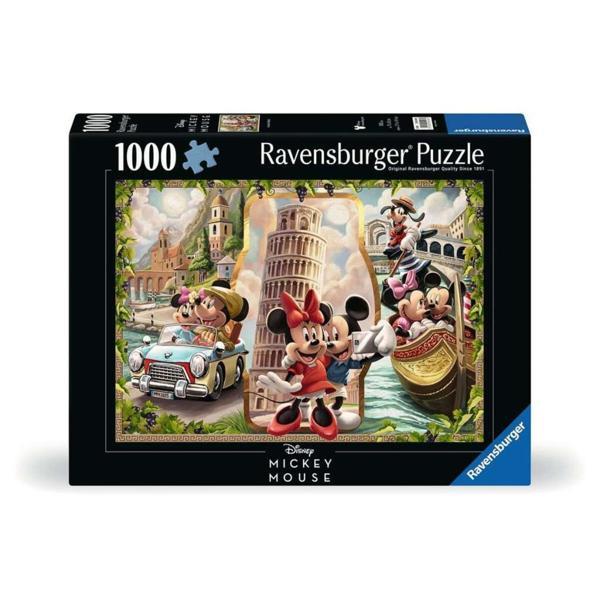 120004981 Mickey ve Minnie Tatilde 1000 parça Ravensburger Puzzle - Image 1