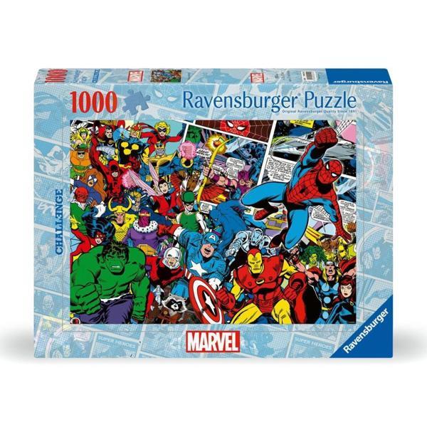 12000510 Challenge Marvel 1000 parça Ravensburger Puzzle - Image 1