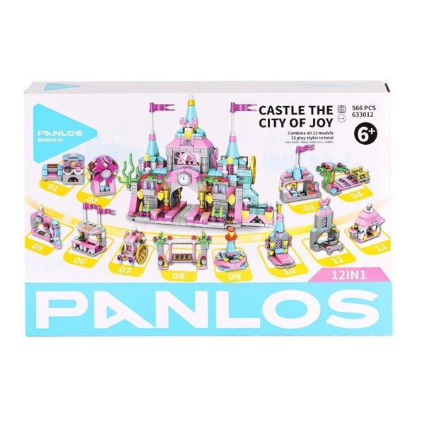 P633012 Panlos Tuğla Şehri 556 Parça Blok Seti -Vagon life - Image 1