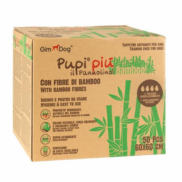 GimDog Çiş Pedi Bamboo 50'Li 60x60cm - Image 1