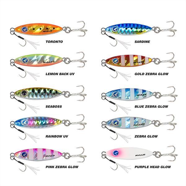 Ryuji Zuby 25mm 3gr LRF Jig Yem Blue Zebra Glow - Image 1