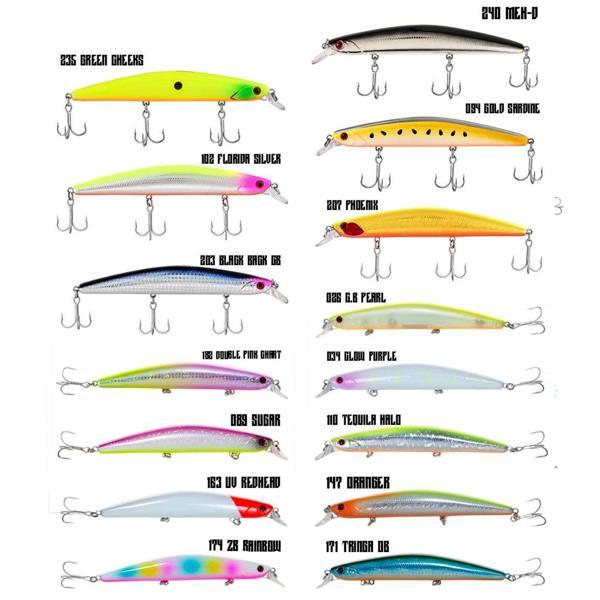 Fujin Z-Bass Minnow 125F 21gr Maket Balık 235 Green Cheeks - Image 1