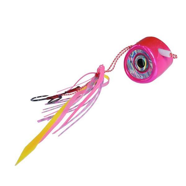Fujin Salty Rubber 40gr SR Serisi Tai Rubber Yem 02 Pink 3D Eye SR11 - Image 1