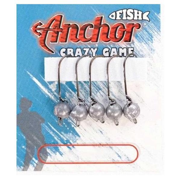 Çapa Anchor Crazy Game Mafsallı LRF Jig Head 1 gr - 4 no - 5 Adet - Image 1