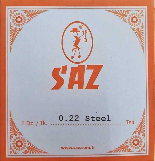 SAZ STC22 Saz Teli Düzine 0.22 mm - Image 1