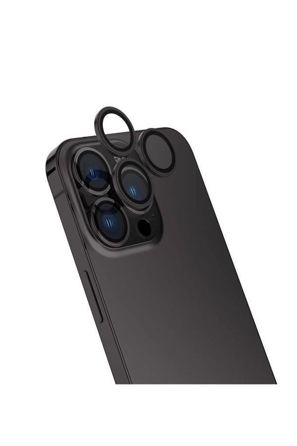 iPhone 15 Pro Uyumlu CL-13 ​​​​Ultra İnce Kamera Lens Koruyucu - Image 1