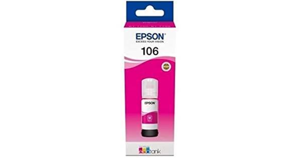 Epson 106 Magenta Kırmızı Şişe Mürekkep T00R340 L7160-7180 - Image 1