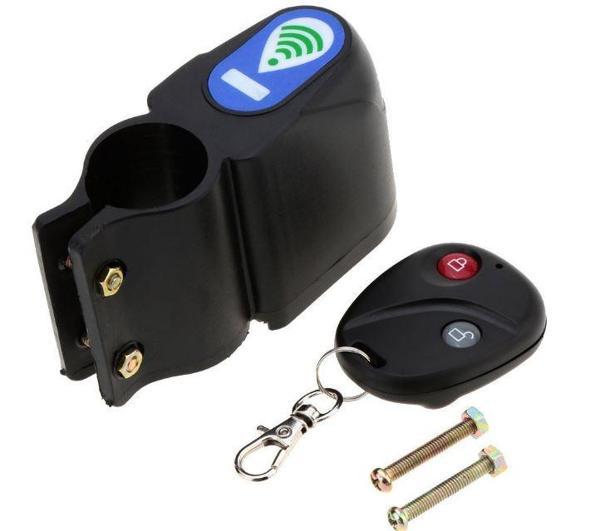 Ayt Powermaster Pm-26177 Uzaktan Kumandalı Bisiklet Alarmı Bisiklet Kilit Alarm - Image 1