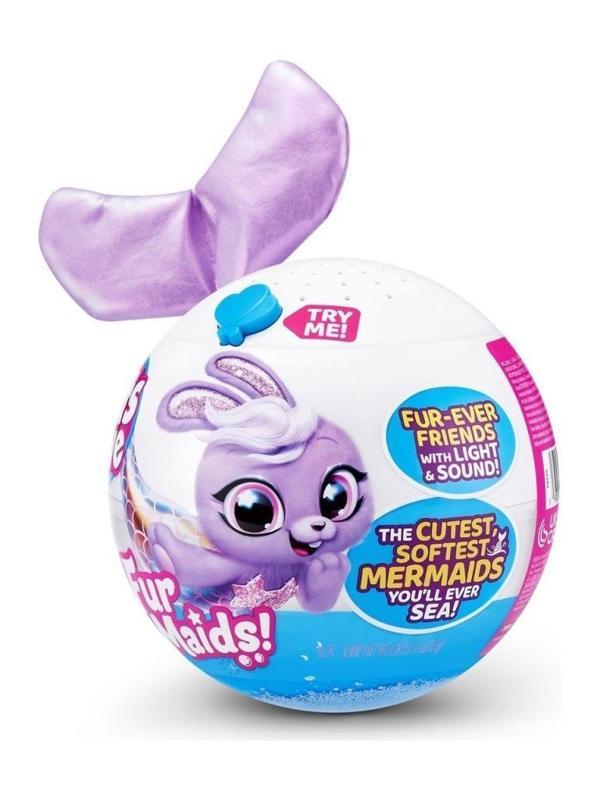 Giochi Preziosi Sesli ve Işıklı Pets Alive Furmaids Peluş PEL07000 MOR - Image 1