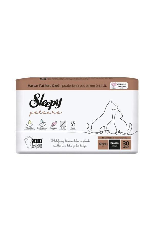 Sleepy Petcare Evcil Hayvan Bakım Örtüsü 30 Adet - Image 1