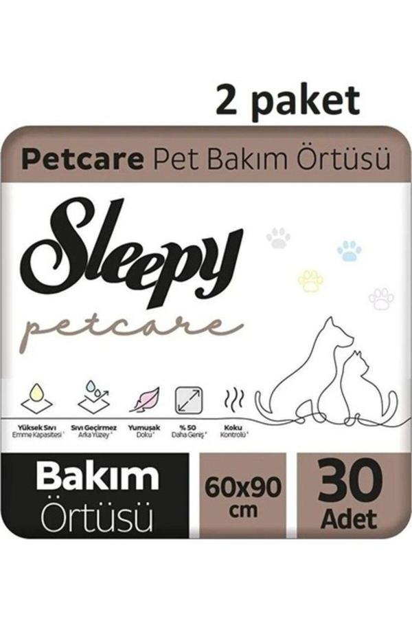 Sleepy Petcare Evcil Hayvan Bakım Örtüsü 30 Adet X 2 - Image 1