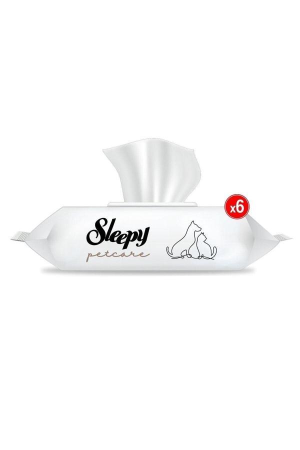 Sleepy Petcare Evcil Hayvan Islak Havlusu 6x60(360 Yaprak) - Image 1
