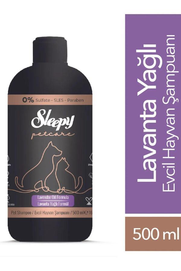 Sleepy Petcare Lavanta Yağlı Evcil Hayvan Arındırcı Şampuan 3x500 ml - Image 1
