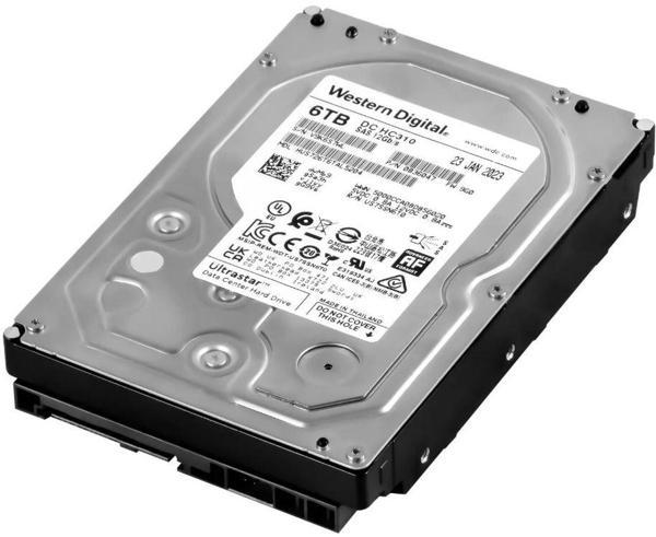 Western Digital 3.5" DC HC310 6TB 7.2K SAS HDD HUS726T6TAL5204 - Image 1