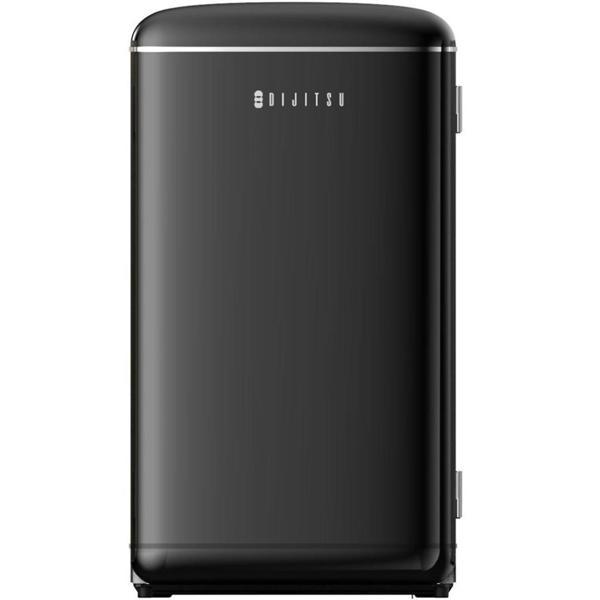 Dijitsu DB120RBL Retro 93 Litre Tek Kapılı Mini Buzdolabı - Siyah - Image 1