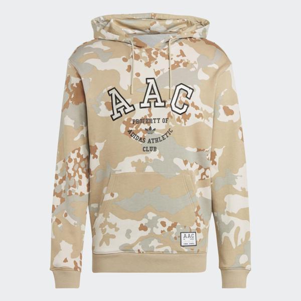 Adidas Erkek Günlük Kapşonlu Sweatshirt Hoodie Aac Camo Ir9472 - Image 1
