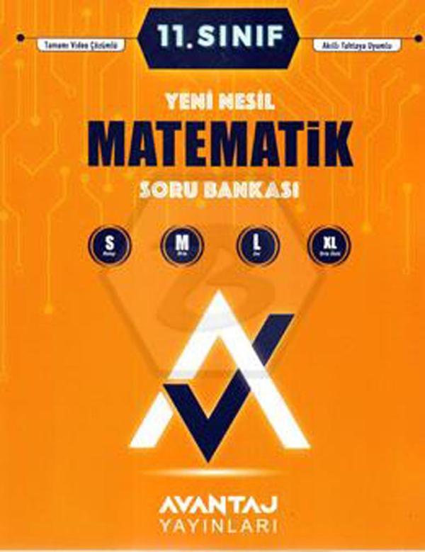 Avantaj Yayınları 11. Sınıf Matematik Soru Bankası 0922 - Avantaj Yayınları - Image 1