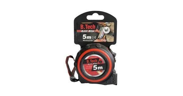 BTECH Şerit Metre 5 Metre – Dayanıklı, Hassas ve Pratik Ölçüm Aracı - Image 1