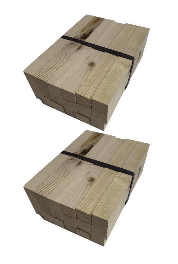 Fırınlanmış Tutuşturma Tahtası 18'li x 2 Paket - Image 1