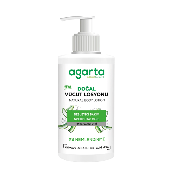 Agarta Doğal Nemlendirici Vücut Losyonu 300 Ml - Image 1