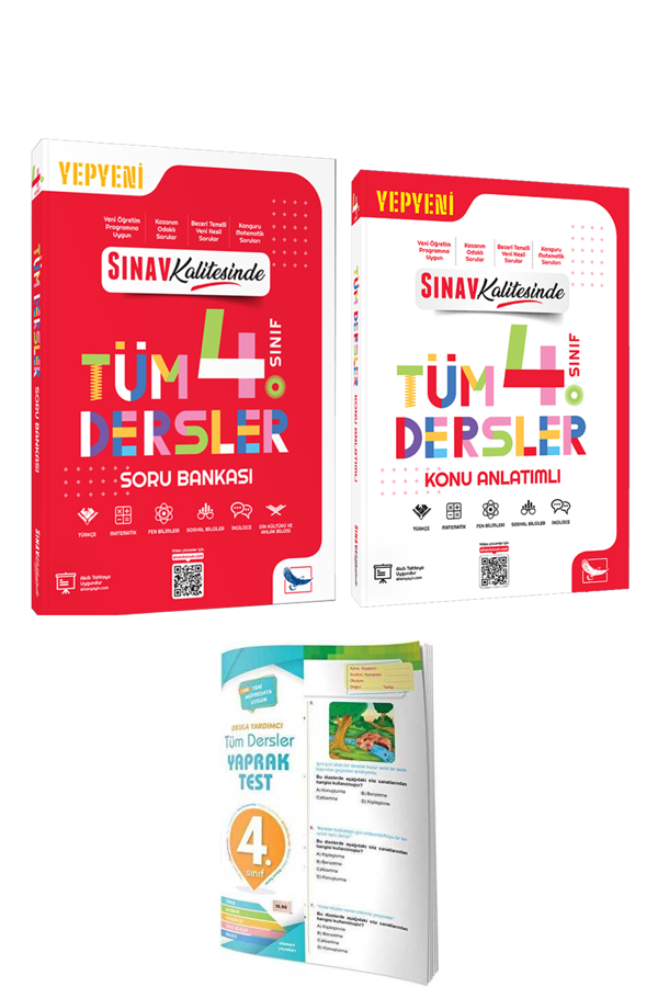 Sınav Yayınları 4. Sınıf Tüm Dersler Konu Soru Set - Sınav Yayınları - Image 1
