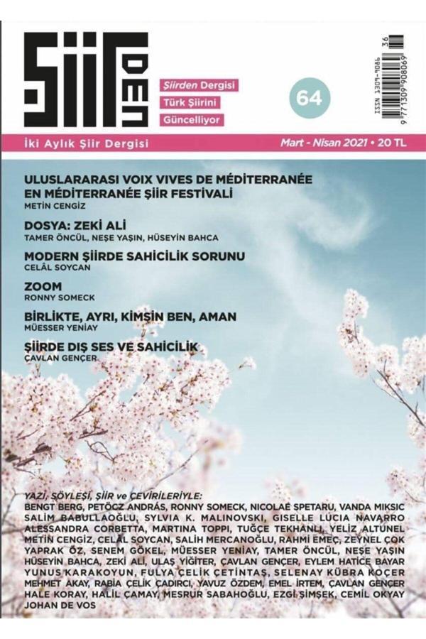 Şiirden Yayınları Iki Aylık Şiir Dergisi Sayı:64 - Şiirden Yayınları - Image 1