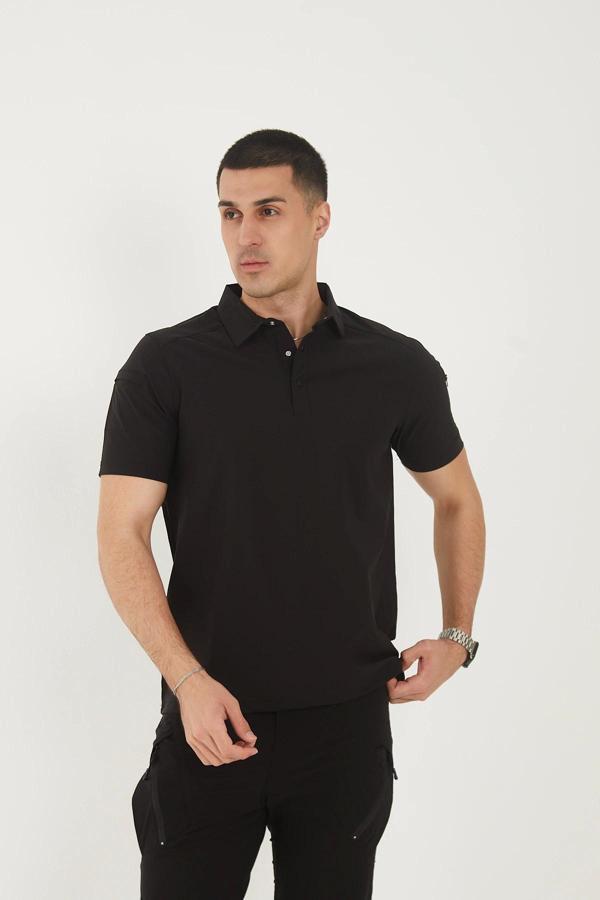Outdoor Taktik Polo Tişört | Su İticili, Esnek, Nefes Alabilir | Görev & Günlük Kullanım İçin - Image 1