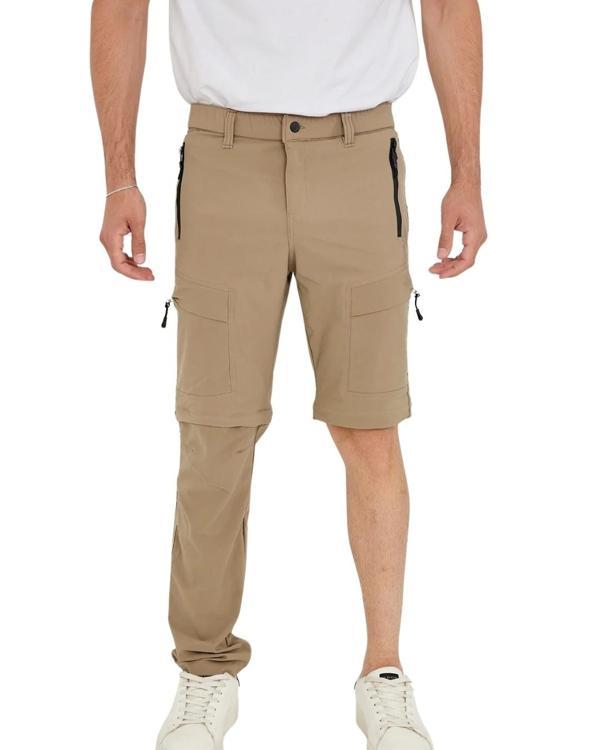 Yazlık Likralı Outdoor Şorta Dönüşen Unisex Erkek Kadın Dönüştürülebilir Taktik Pantolon - Image 1