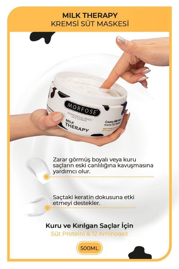 Morfose Milk Therapy Maske 500 Ml - 2 Adet - Image 1