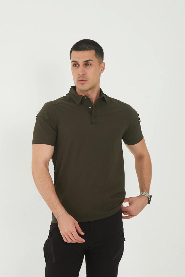 Outdoor Taktik Polo Tişört | Su İticili, Esnek, Nefes Alabilir | Görev & Günlük Kullanım İçin - Image 1