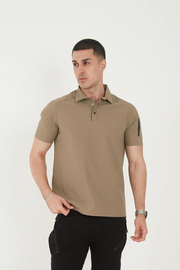 Outdoor Taktik Polo Tişört | Su İticili, Esnek, Nefes Alabilir | Görev & Günlük Kullanım İçin - Image 1