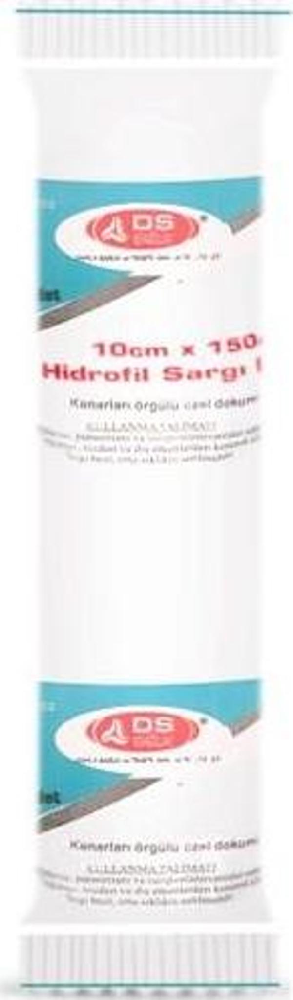 Damla D'S Hidrofil Sargı Bezi 10 Cm X 1,5 M - Image 1