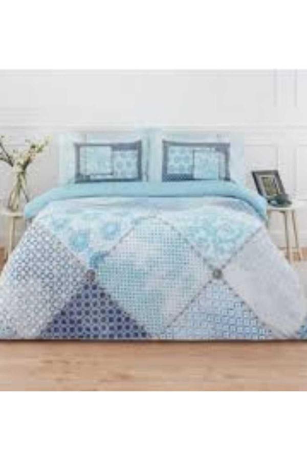 Özdilek Çift Kişilik Nevresim Takımı + Çift Kişilik Yorgan + 2 Ad Dolu Yastık - Image 1